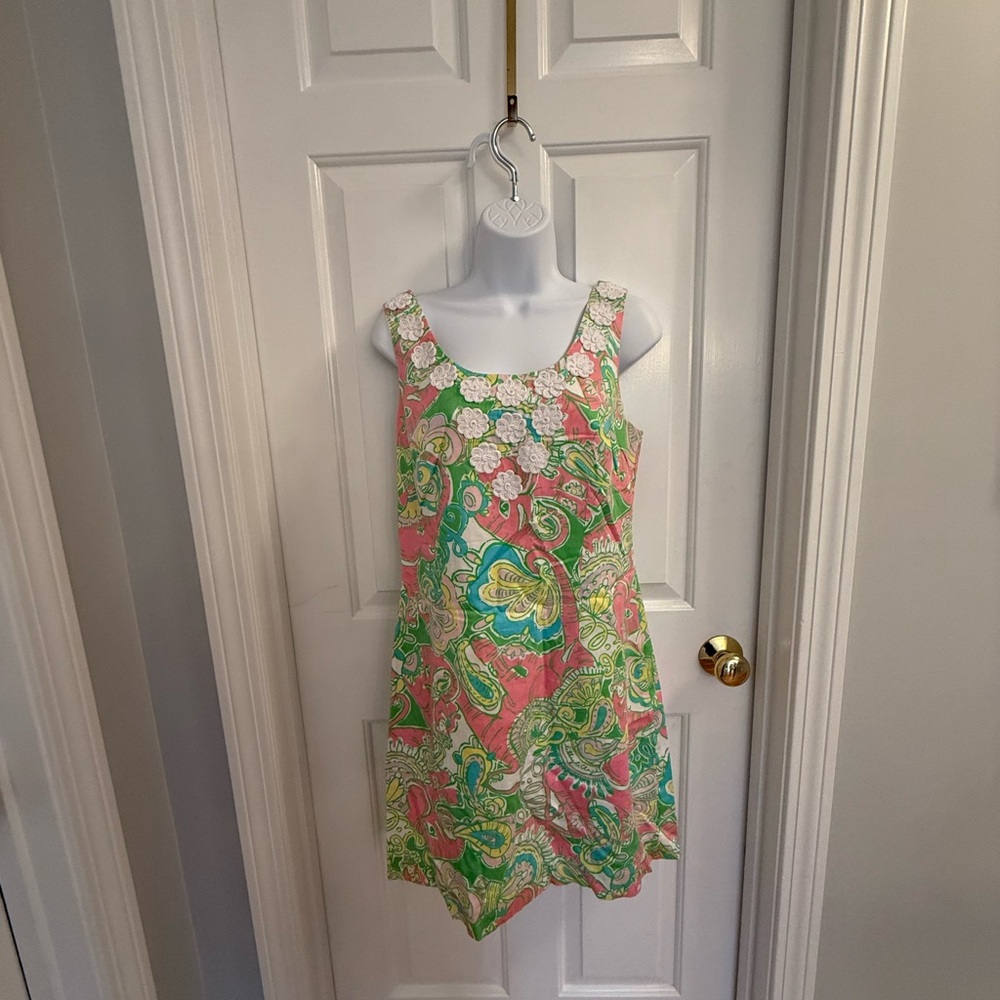 Lilly Pulitzer Floral Sleeveless Shift Dress